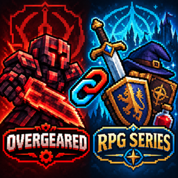 Overgeared x RPG Series logo