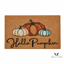 Hello Pumpkin Door Mat [VZ] logo