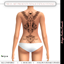 Wings Tattoo Female logo