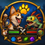Pet Battle HUD logo