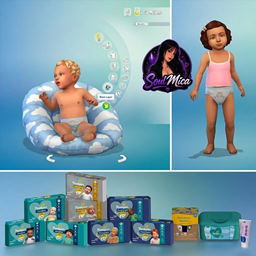 Baby diapers – By SoulMica logo