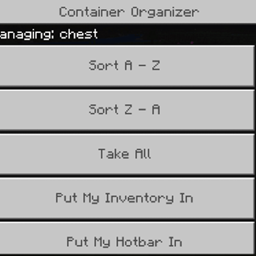 Chest Organization - Automatically make your chests organized! logo