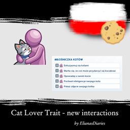 Cat Lover Trait new interactions - Polskie Tłumaczenie project image