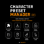 Character Preset Manager (CET) logo