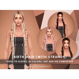 SONYASIMS - Birth Hair (With Strands) project image