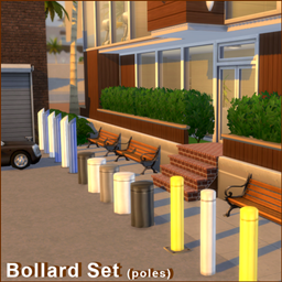 City Bollard Poles (Set) project image
