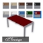A garden table in many colors logo