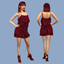 Silk Ruffle Dress logo