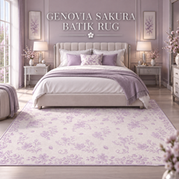 Genovia Rugs • Pastel Sakura Batik logo