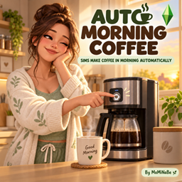 Auto Morning Coffee -  Sims Make Coffee In Morning Automatically logo