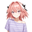 Astolfo Crystal PvP + Anime Sky logo