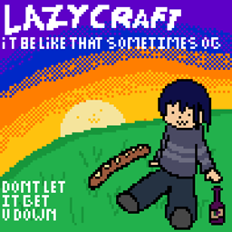 LazyCraft - chill modpack 4 u OG logo