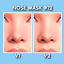 Overlay Nosemask #12 \\ V1 & V2 logo