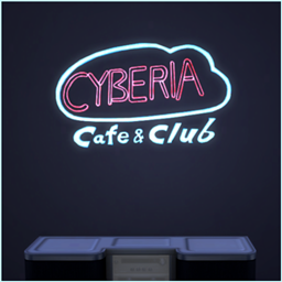 Cyberia Club Sign project image