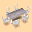 Brazilian Granite Dining Set logo