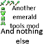 E404NNF's Emerald Tools [Fabric] logo