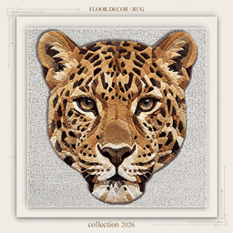 Leopard Boho-style Rug Collection logo