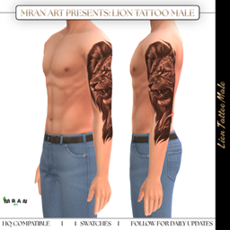 Lion Tattoo Male project image