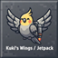 Kuki's Wings / Jetpack logo