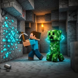 Minecraft but mining can be dangerous project image