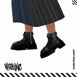 [VHSync] Gothic Boots with Stars project image