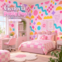 Genovia Wallpaper • Pretty Pop Collection logo