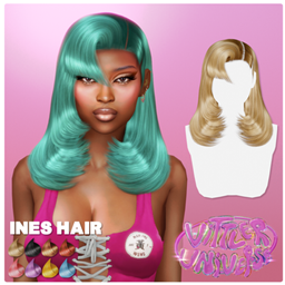 Ines Female Hair project image