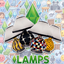 Mid-Century Ceramic Accent Lamps (Maxis Match / BGC) logo