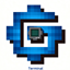 modern terminal logo