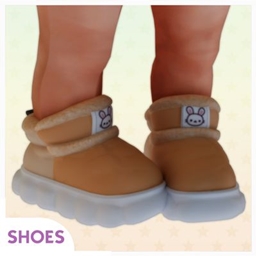 Fluffy Bunny Puffer Shoes project image