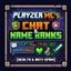 PlayZer MC's Chat & Name Ranks [Health & Anti-Spam] logo