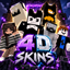 Best 4D skins logo