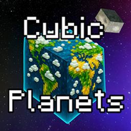 Cubic Planets (Java Edition) - Custom Sky logo