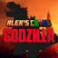 Alex's Caves Godzilla logo