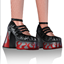 Fiery Platform Heels logo