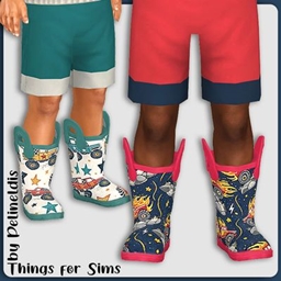 Toddler Monster Truck Rain Boots project image