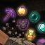 Minecraft But Gravel Drops OP Items logo