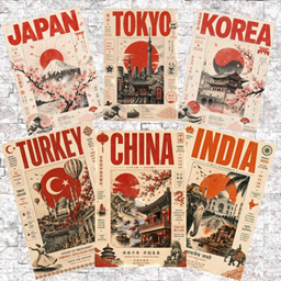 Travelers Heritage Poster Pack project image