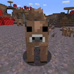 Brown Mooshroom Cow Backport