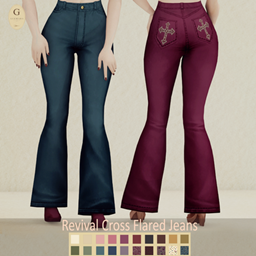 Revival Cross Flared Jeans project image