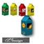 A fruit juice carton logo