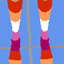 Enchanted Lesbian Pride Socks logo