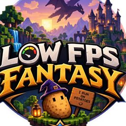 low-FPS Fantasy logo