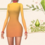 Aurora Mini Dress logo
