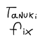 Tanuki Decor Fix logo