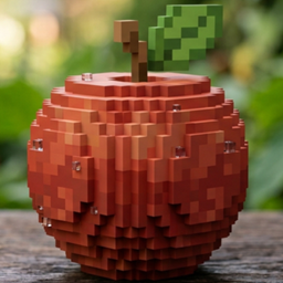 Three 3D item