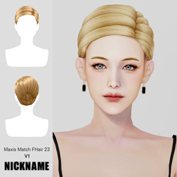 Maxis Match FHair 023 V1 project image