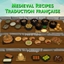 Mods Medieval cookbook recipes créées par LittlBowBub - Trad FR logo