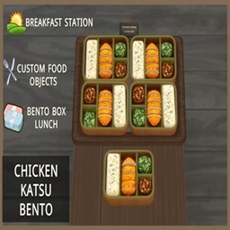 icemunmun Chicken Katsu Bento / translation spanish by Monisims project image