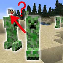 All mob are Creeper for Minecraft 1.20 — Textures screenshot